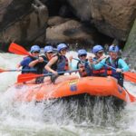 Water rafting along River Nile