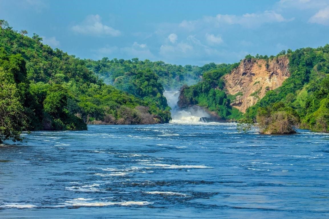 Base of Murchison Falls